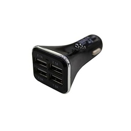 L.A.I.M. Laim 71203 cuádruple Cargador USB Negro