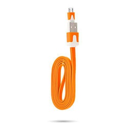 Shot Case Cable Cargador para Samsung Galaxy J7 2016 1 m Naranja