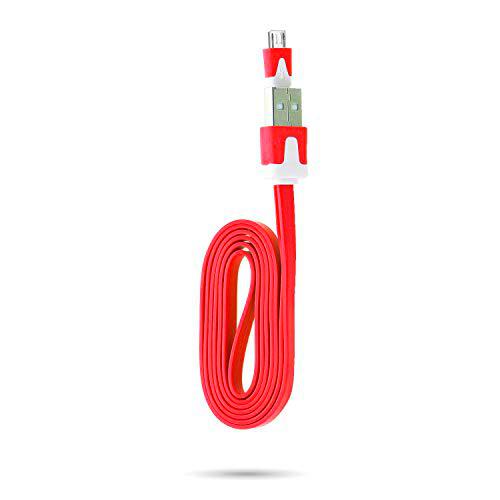 Shot Case Cable Cargador para Sony Xperia Z5 Compact 1 m Rojo