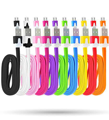 Shot Case Cable Cargador para Samsung Galaxy Note 4 USB/Micro USB Noodle Universal