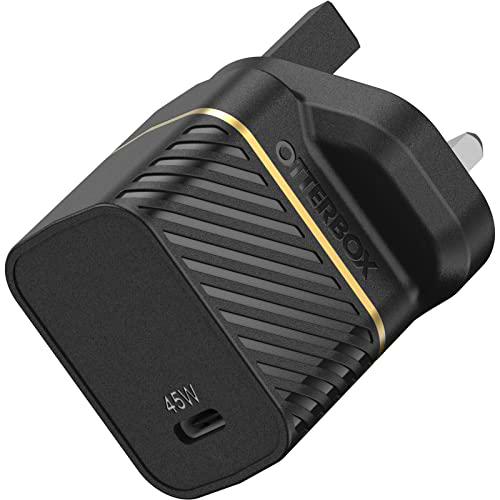 OtterBox UK Cargador de Pared USB-C PD GaN 45W, cargador USB-C de carga rápida para Smartphones y Tablets