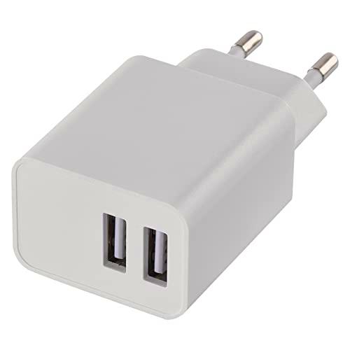 EMOS Cargador USB Smart 3,1 A Adaptador de Carga USB con 2 Puertos USB para teléfono móvil